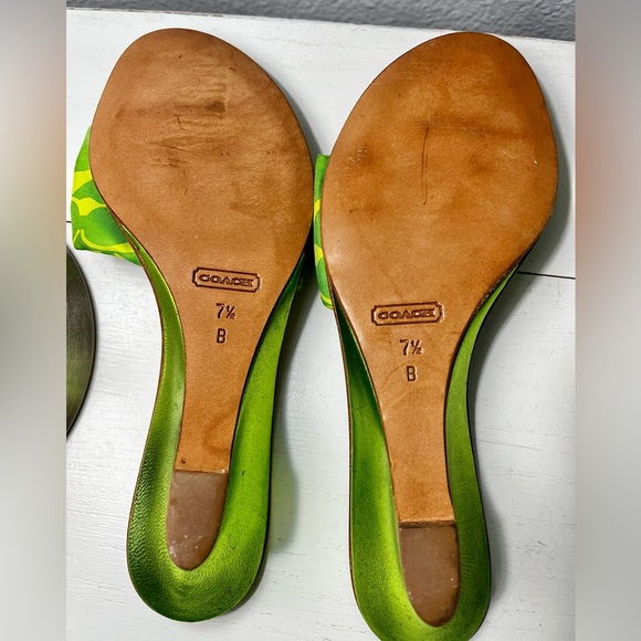 Coach Havana Wedge sandal Sz 7.5 - Picture 3 of 6